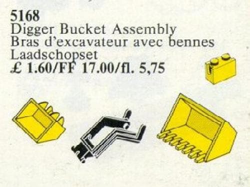 LEGO sættet Digger Bucket Assembly