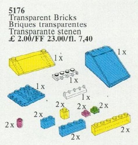 LEGO sættet Transparent Bricks