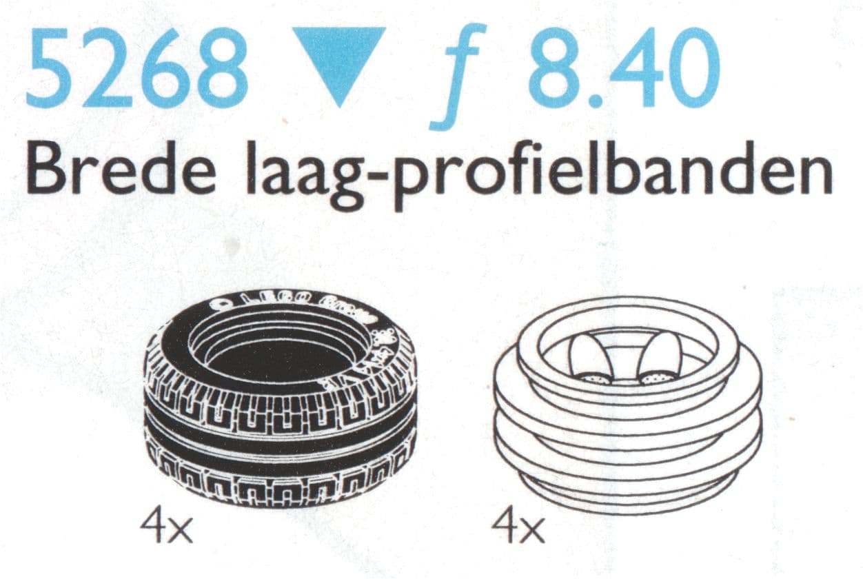 LEGO sættet Small Tires