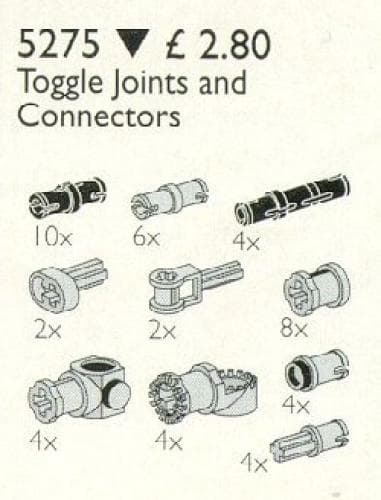 LEGO sættet Toggle Joints and Connectors