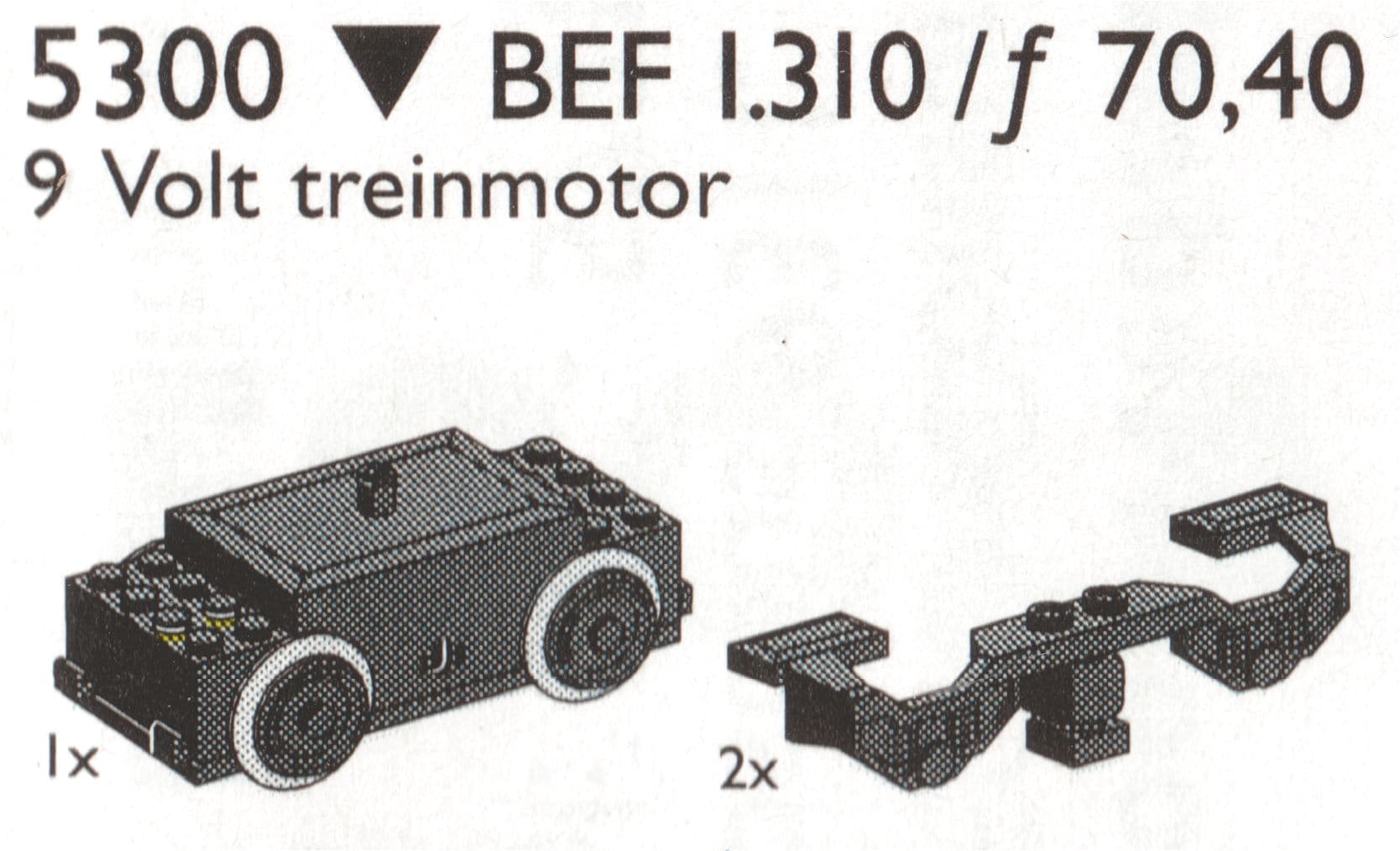 LEGO sættet Electric Train Motor