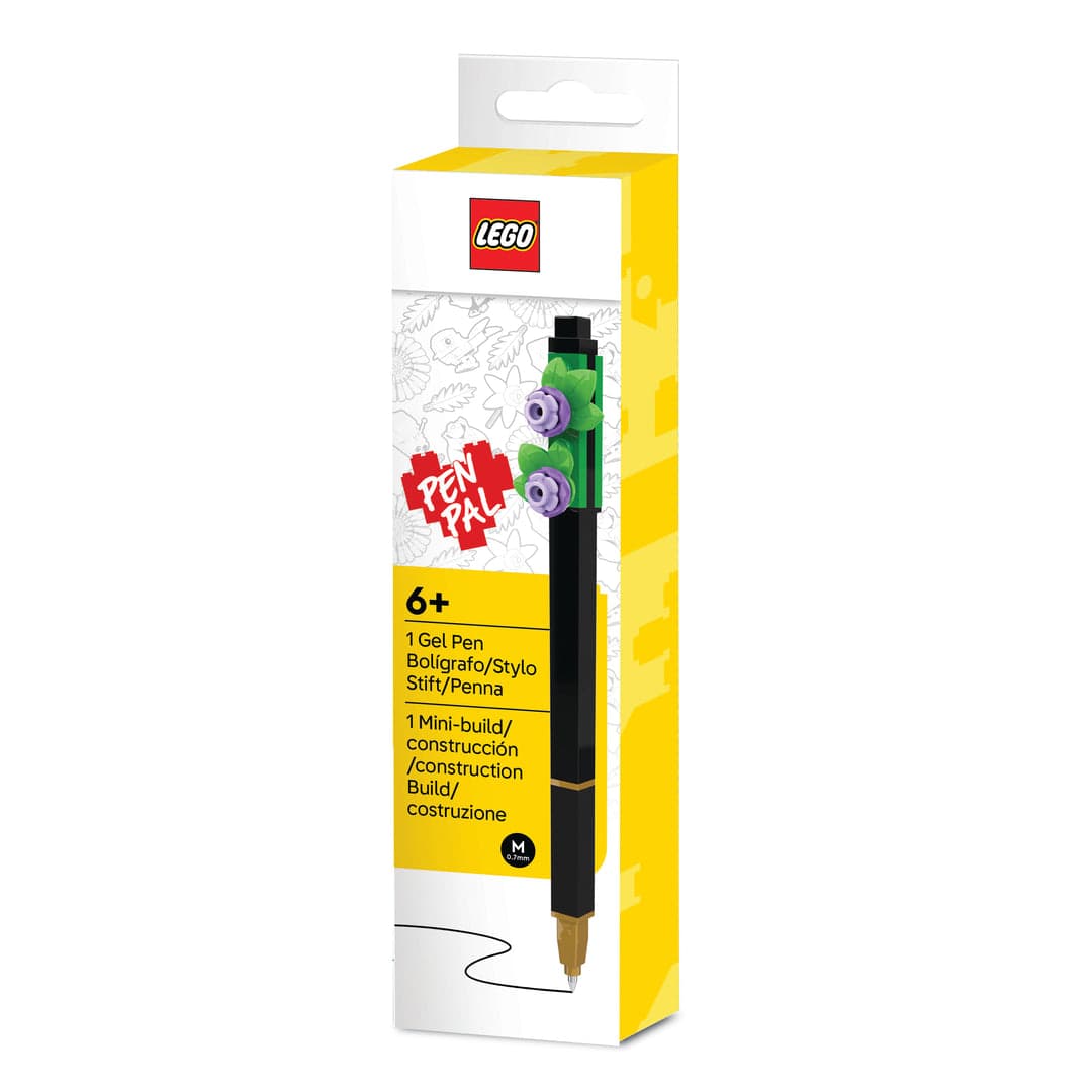 LEGO sættet Pen Pal Gel Pen with Botanicals Mini-Build (Lavendar)