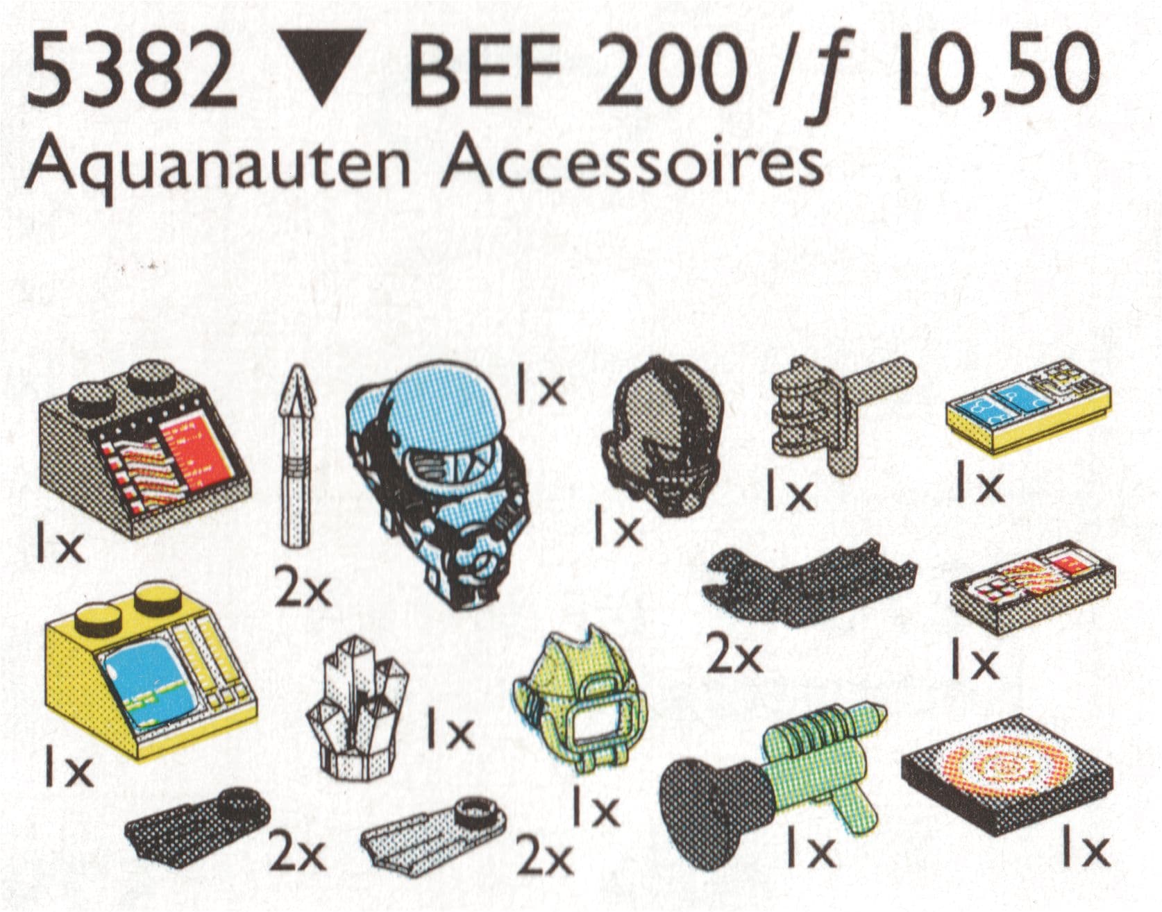 LEGO sættet Aquazone Accessories