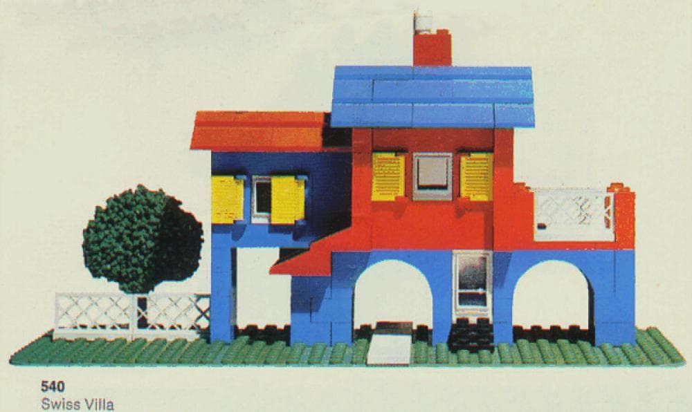 LEGO sættet Swiss Villa