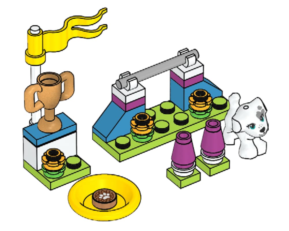 LEGO sættet Cute Dog