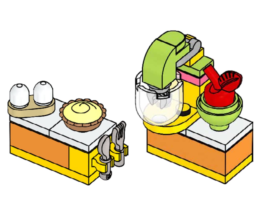 LEGO sættet Cake Kitchen