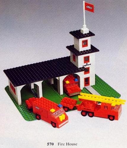 LEGO sættet Fire House