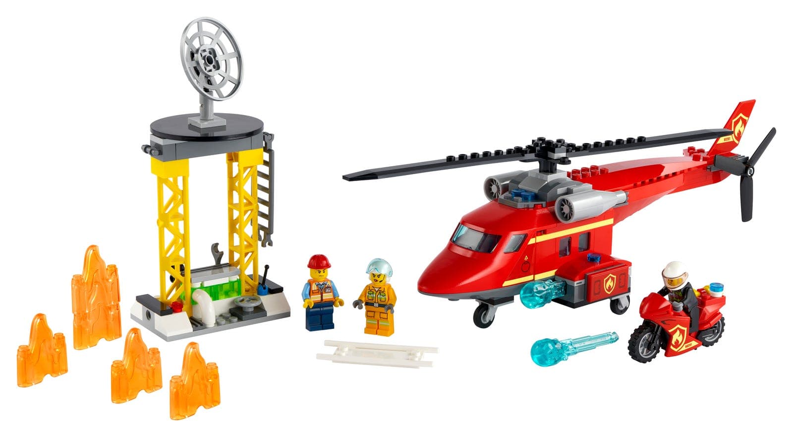 LEGO sættet Fire Rescue Helicopter