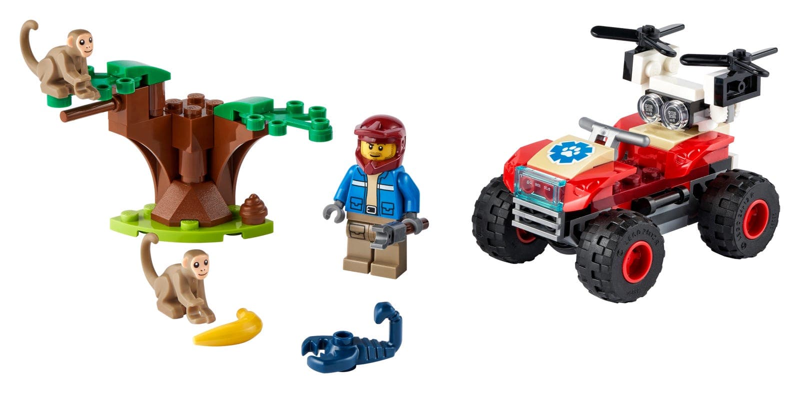 LEGO sættet Wildlife Rescue ATV