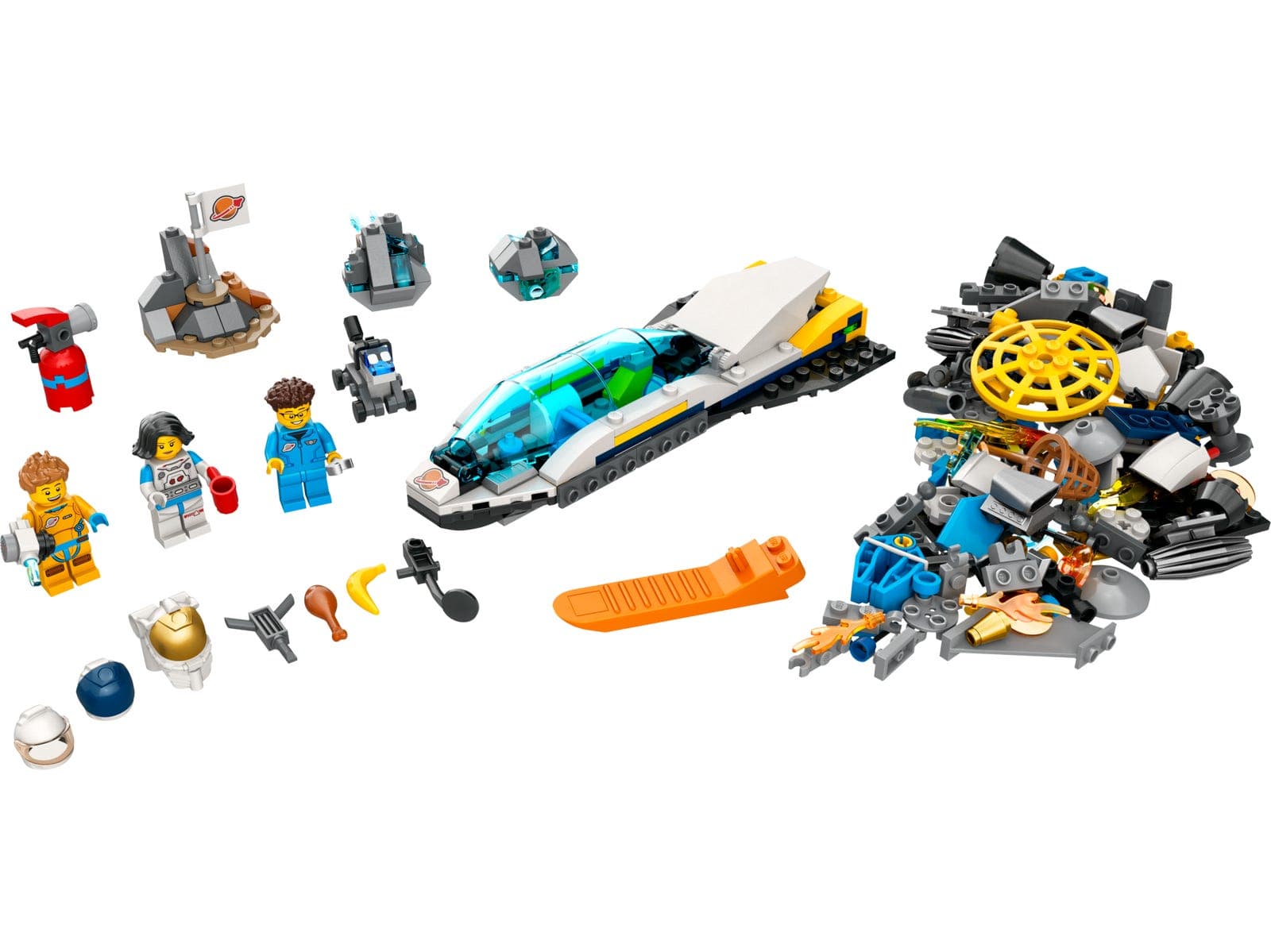 LEGO sættet Mars Spacecraft Exploration Missions