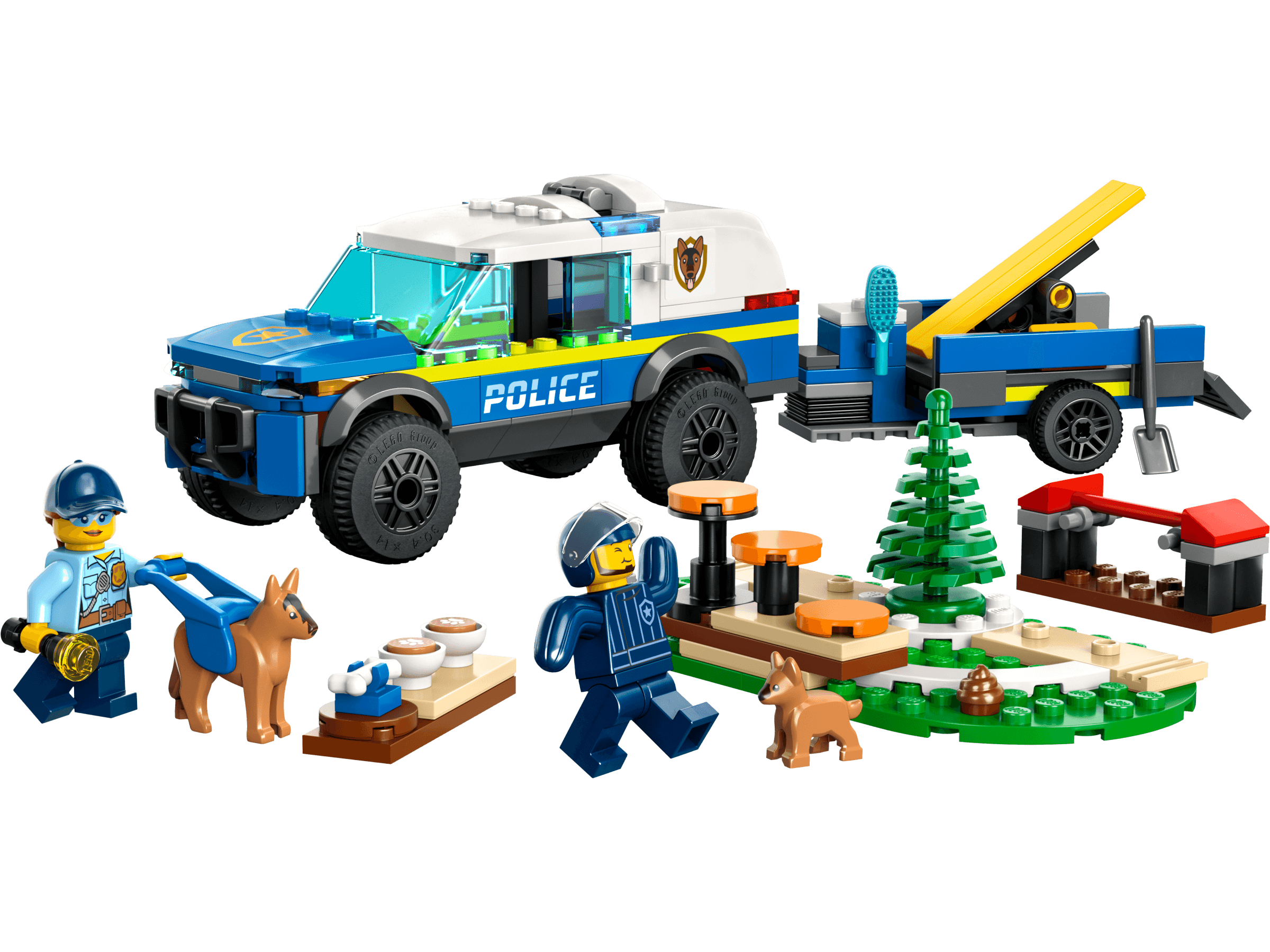 LEGO sættet Mobile Police Dog Training