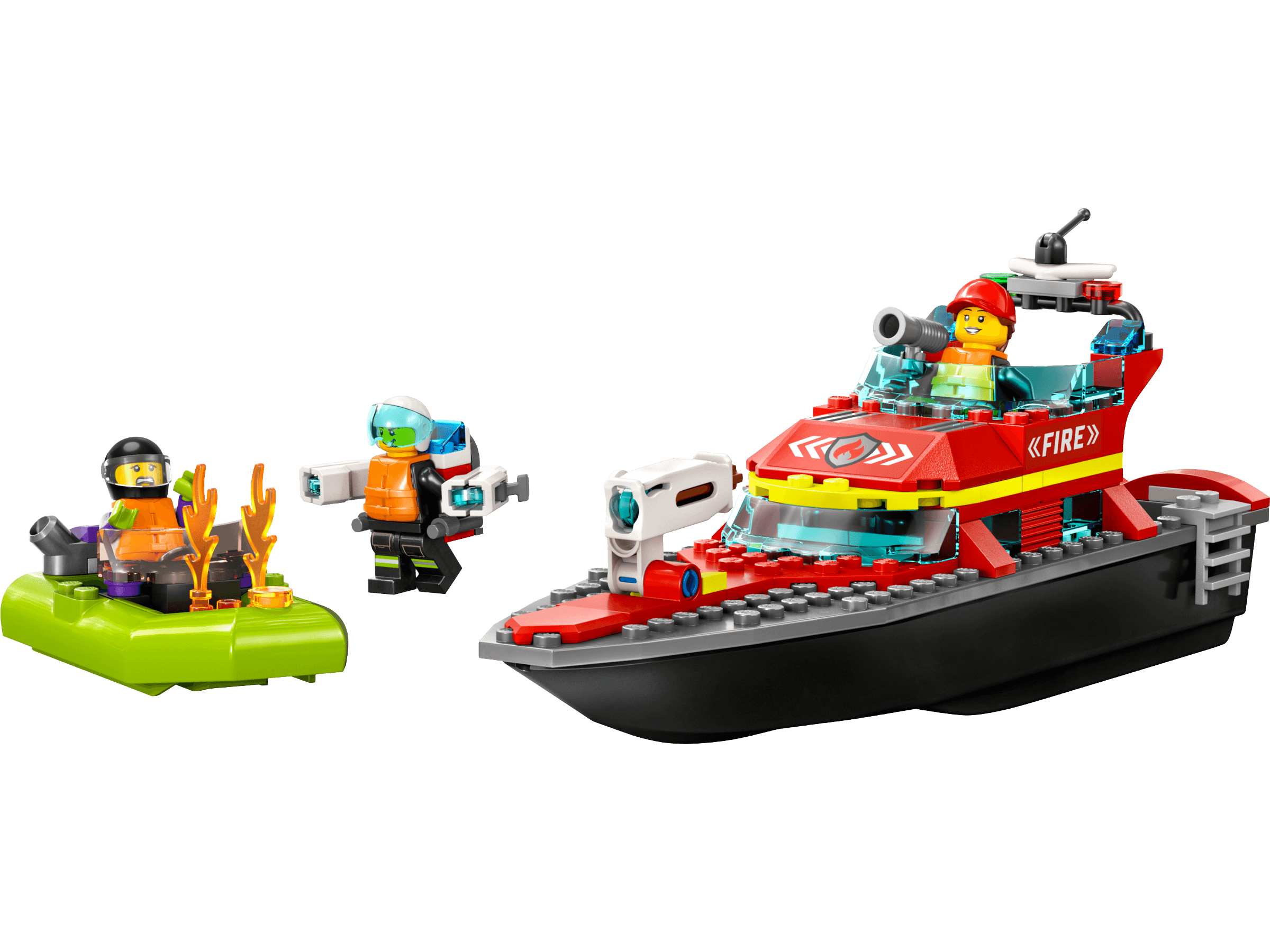 LEGO sættet Fire Rescue Boat