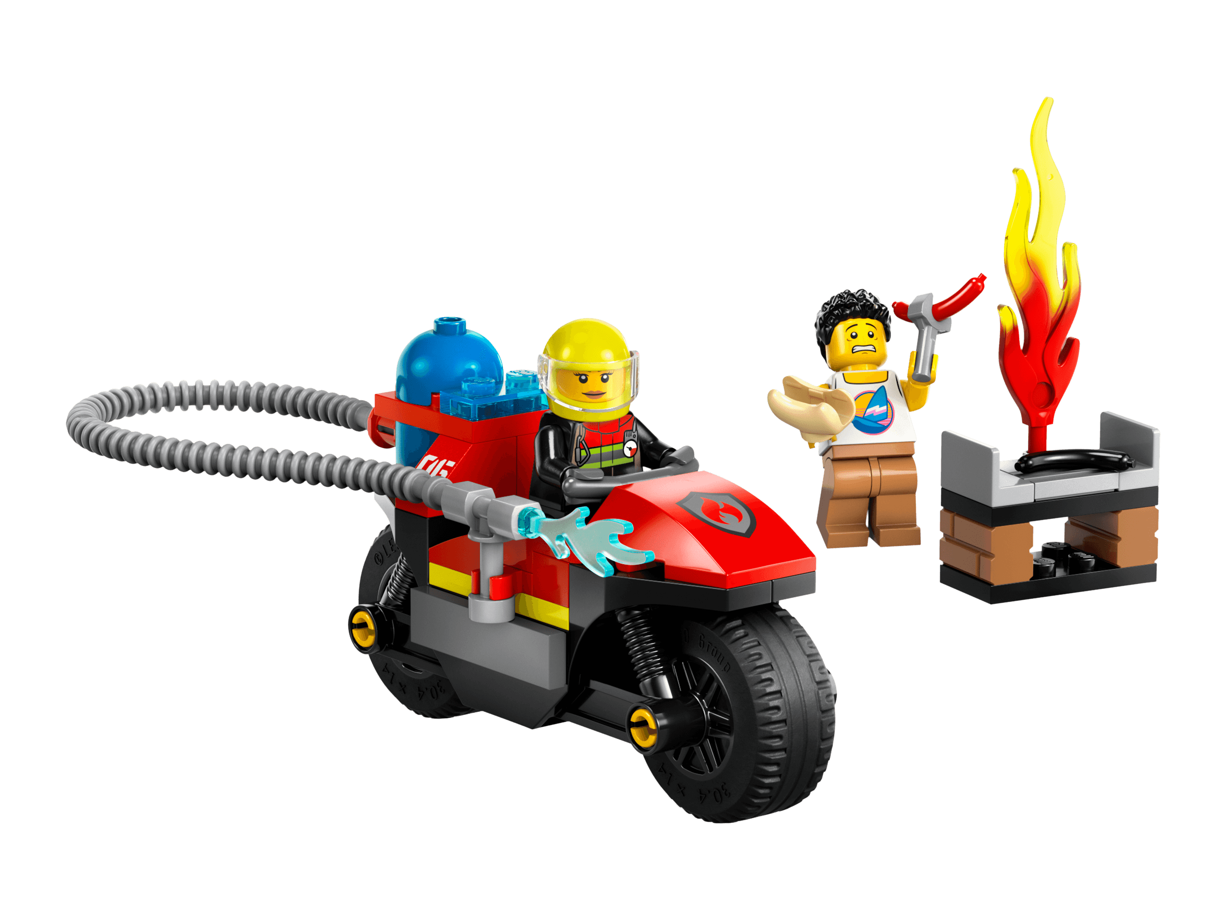 LEGO sættet Fire Rescue Motorcycle