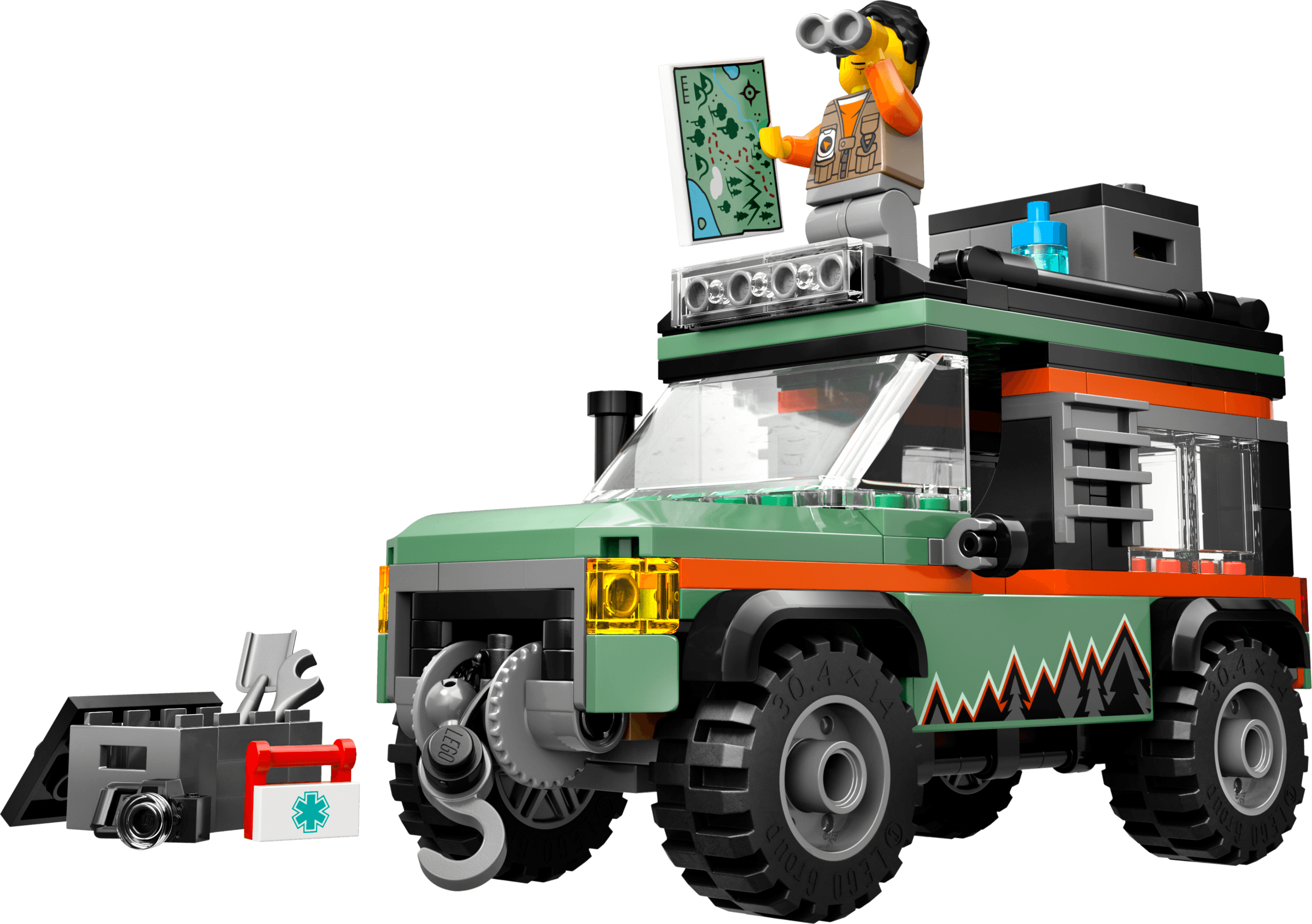 LEGO sættet Off-Road 4x4 Mountain Truck