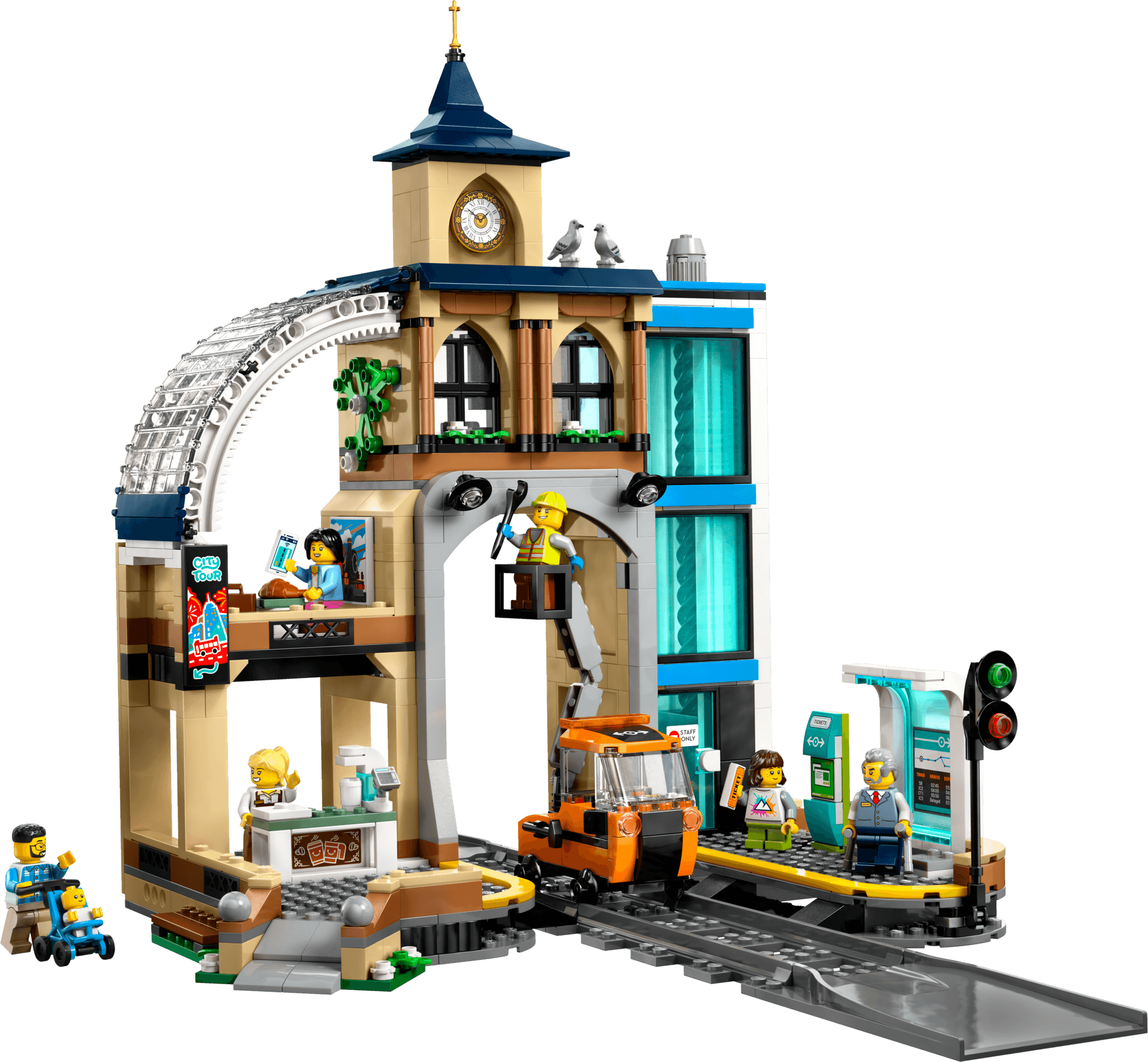 LEGO sættet Central Train Station