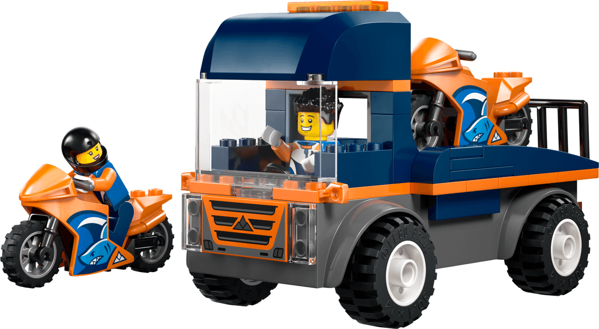 LEGO sættet Motorcycle Transporter