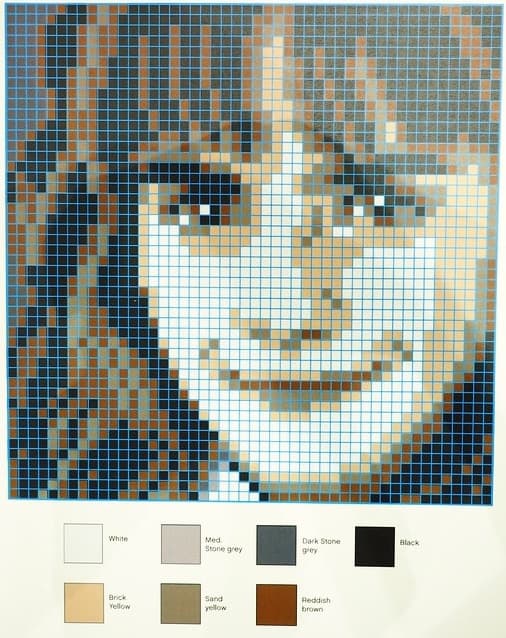LEGO sættet Hermione Granger Mosaic