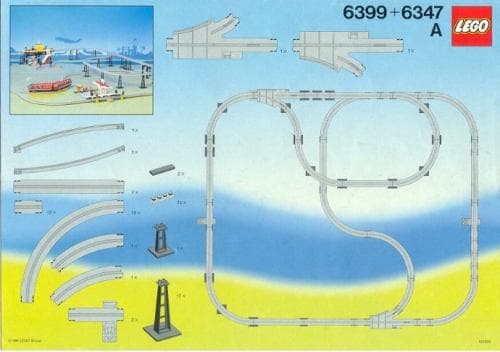 LEGO sættet Monorail Accessory Track