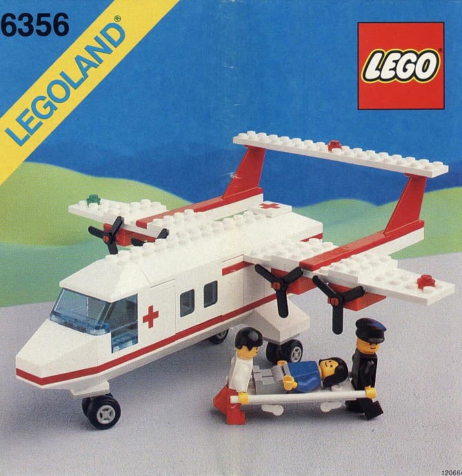 LEGO sættet Med-Star Rescue Plane