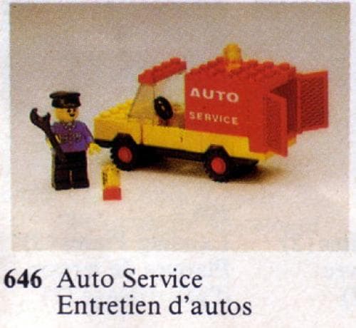 LEGO sættet Auto Service Truck