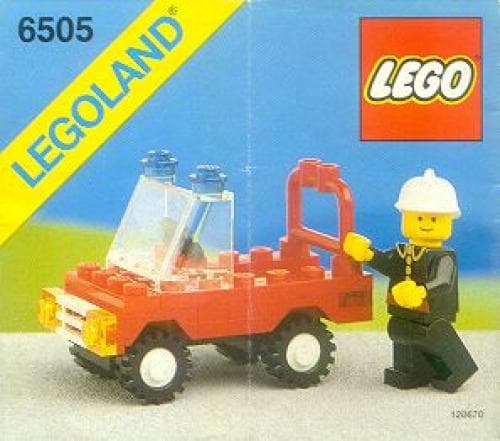 LEGO sættet Fire Chief's Car