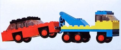 LEGO sættet Tow Truck and Car