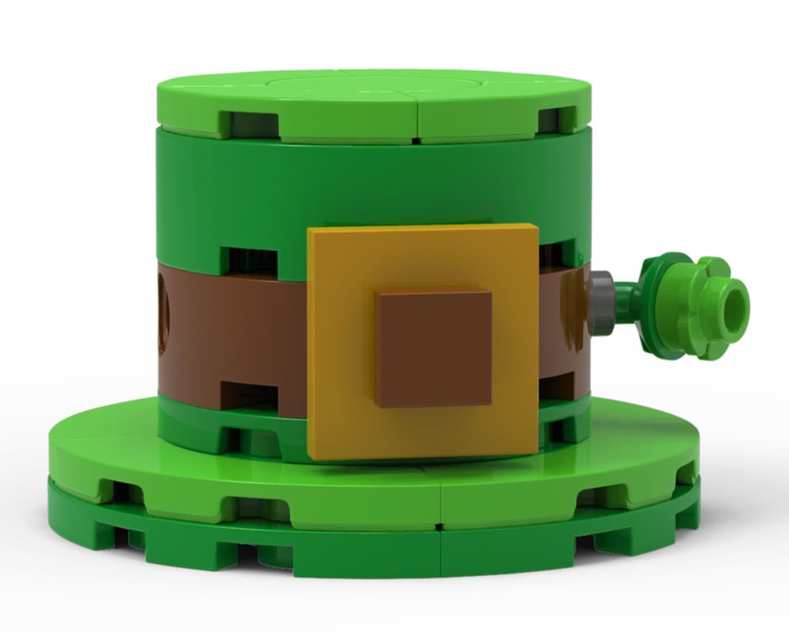 LEGO sættet St. Patrick's Day Hat