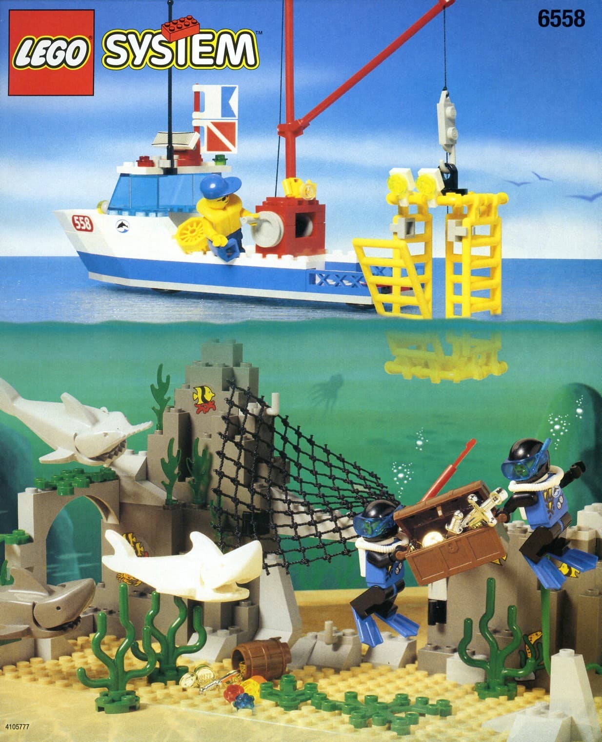LEGO sættet Shark Cage Cove