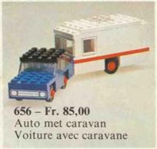 LEGO sættet Car and Caravan