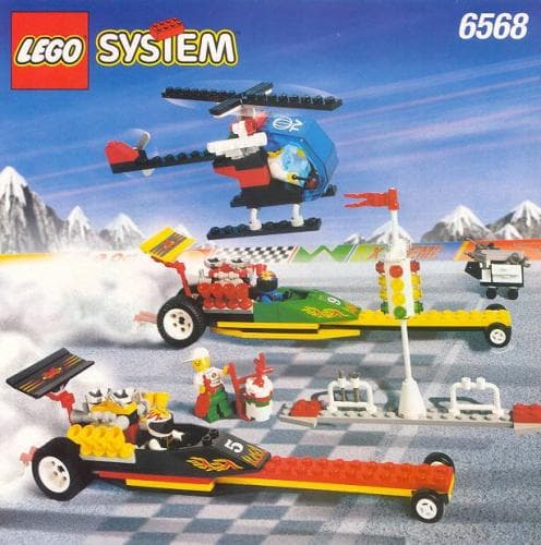LEGO sættet Drag Race Rally