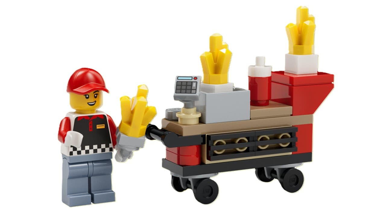 LEGO sættet Fries Stand