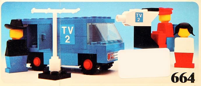 LEGO sættet TV Crew