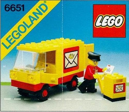 LEGO sættet Post Office Van