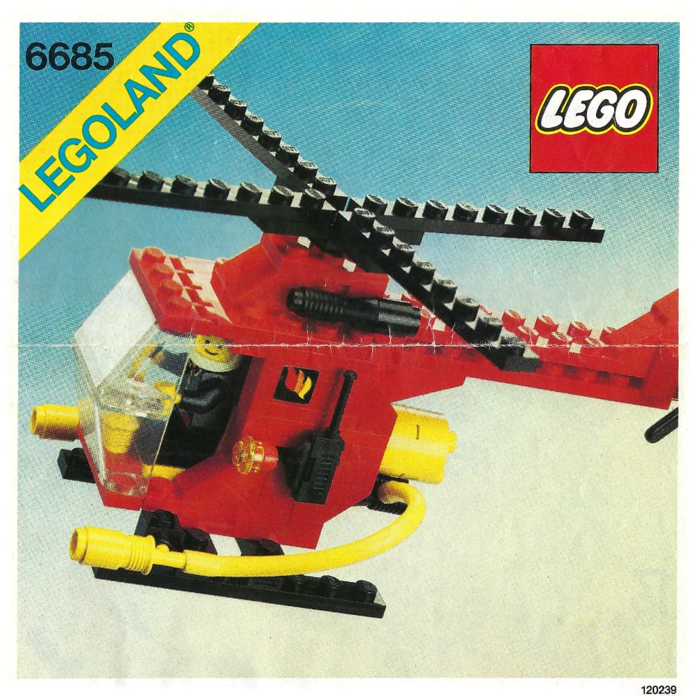 LEGO sættet Fire Copter 1