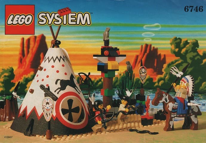 LEGO sættet Chief's Tepee