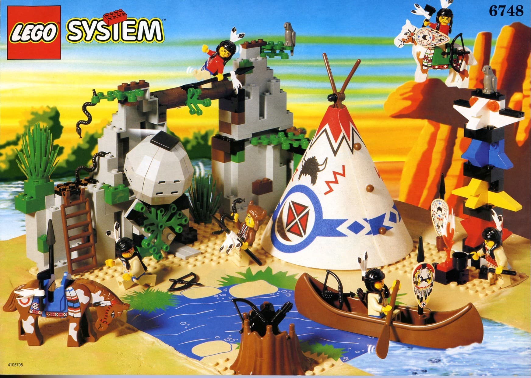 LEGO sættet Boulder Cliff Canyon