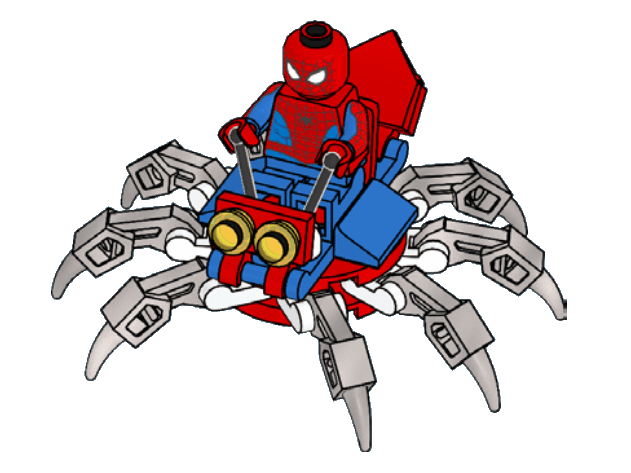 LEGO sættet Spider-Man with Spider-Crawler