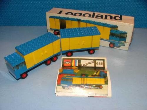 LEGO sættet Truck with Trailer (without Stickers)