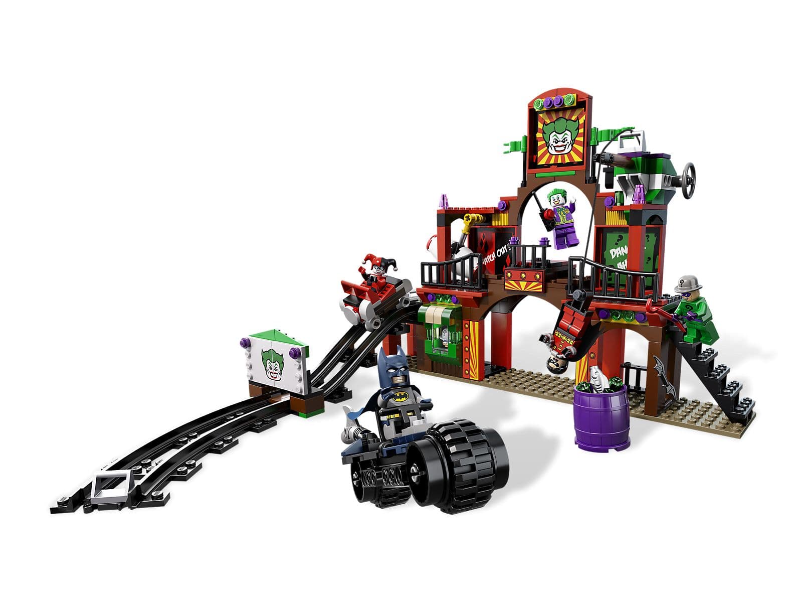 LEGO sættet The Dynamic Duo Funhouse Escape