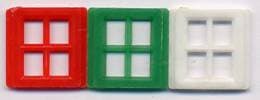 LEGO sættet Single 1 x 2 x 2 Window without Glass (ABB)