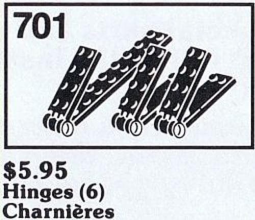 LEGO sættet Hinges