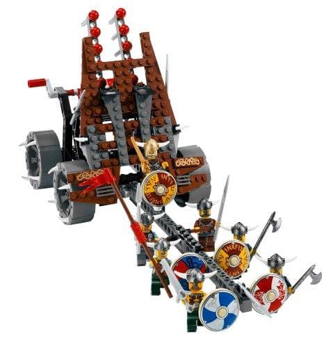 LEGO sættet Army of Vikings with Heavy Artillery Wagon