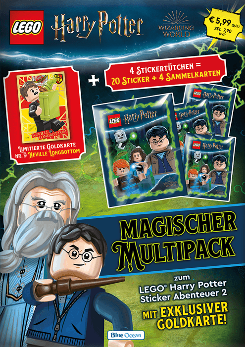LEGO sættet Harry Potter Stickers and Cards Series 2 - Multi-Pack (German Version)