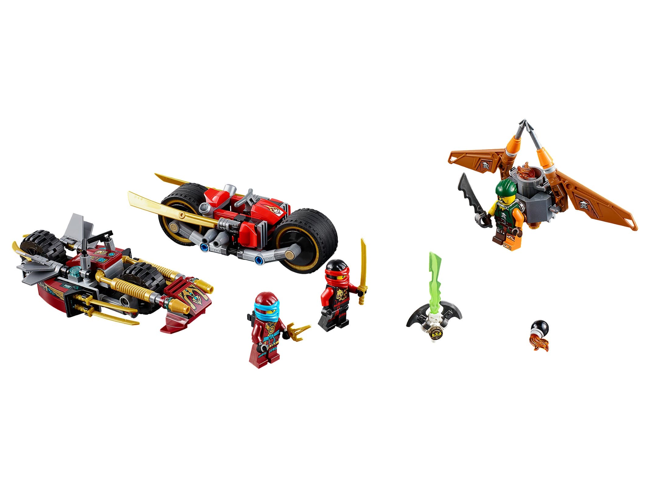 LEGO sættet Ninja Bike Chase