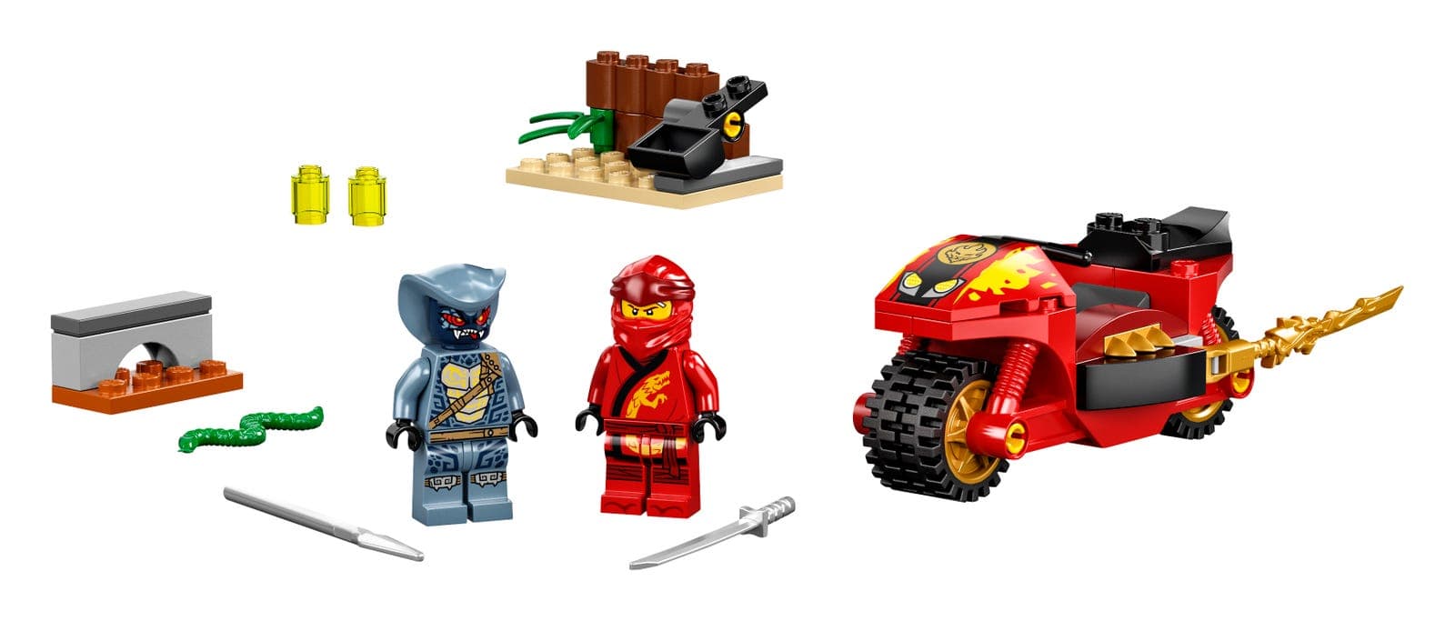 LEGO sættet Kai's Blade Cycle