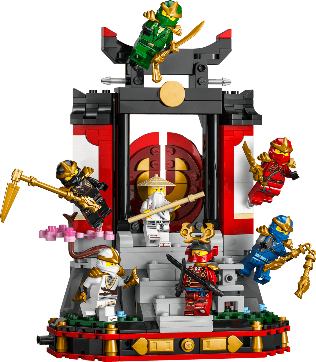 LEGO sættet Ninja Character Display 15th Anniversary