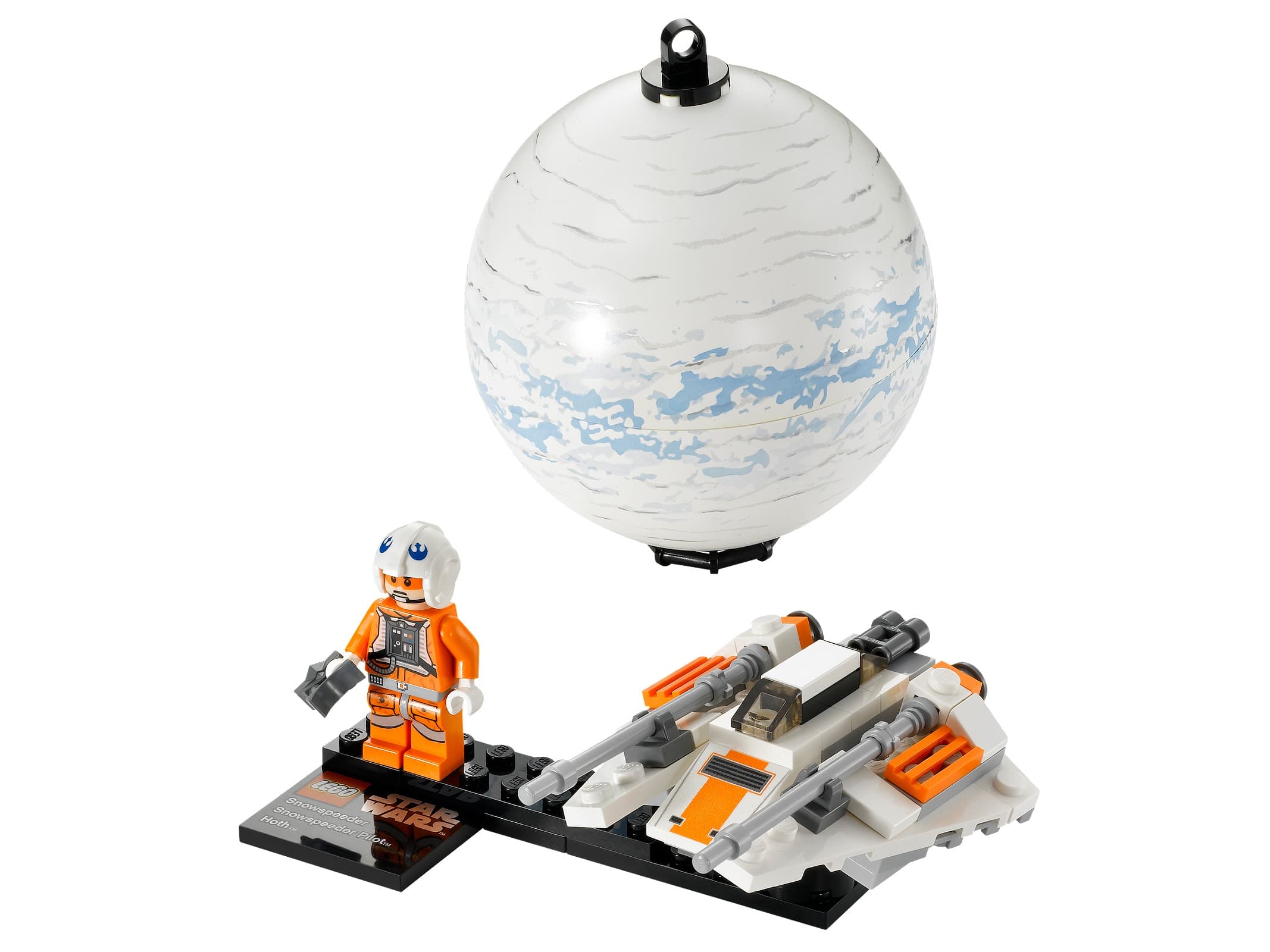 LEGO sættet Snowspeeder & Planet Hoth
