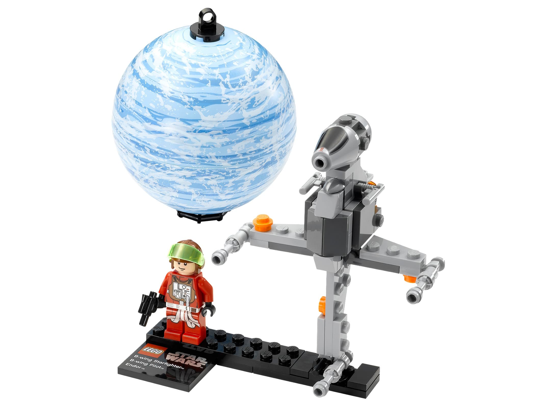 LEGO sættet B-wing Starfighter & Planet Endor