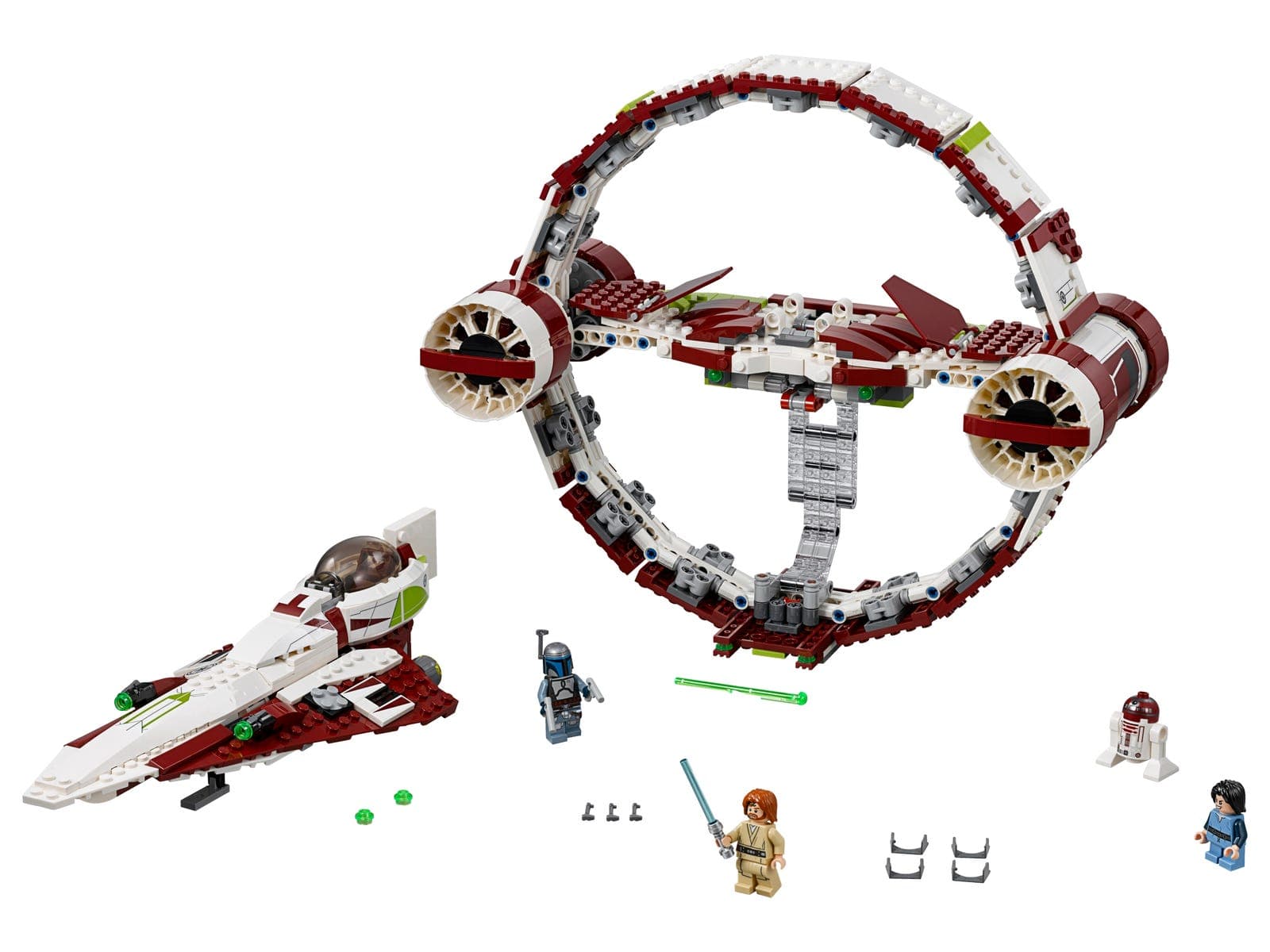 LEGO sættet Jedi Starfighter with Hyperdrive