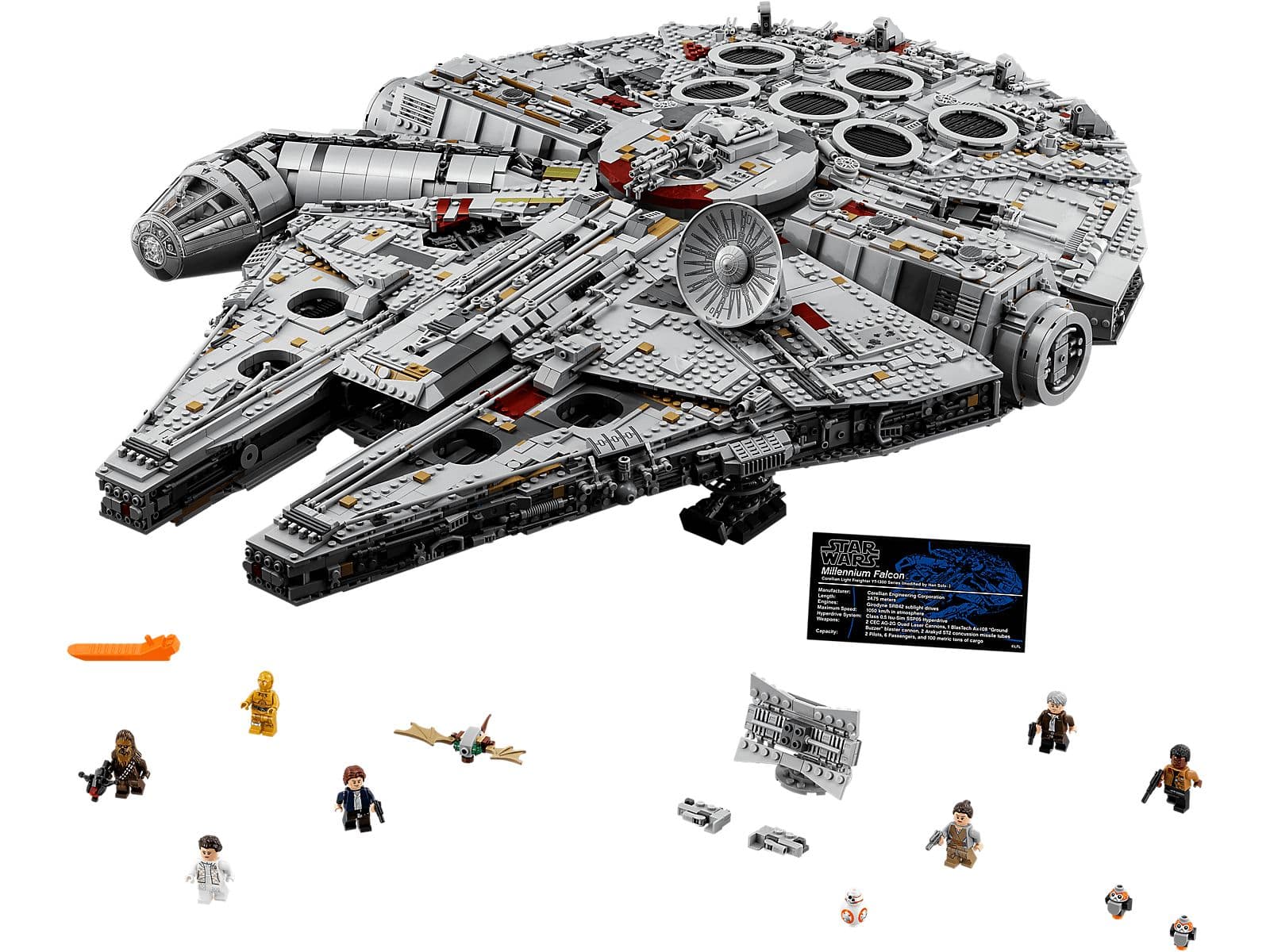 LEGO sættet Millennium Falcon